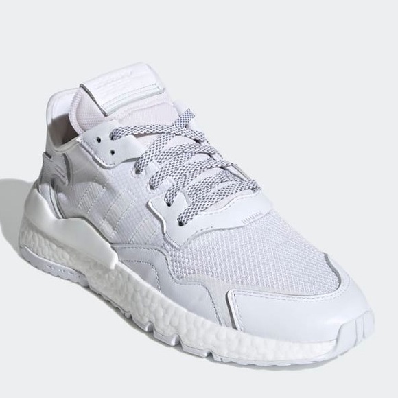 Adidas Nite Jogger 'Crystal  white Size 14 - Picture 8 of 14